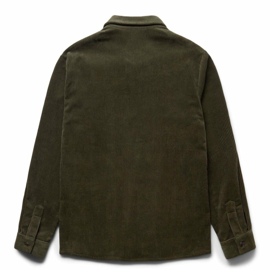 Outerwear * | A.P.C. Joe Overshirt Military Khaki