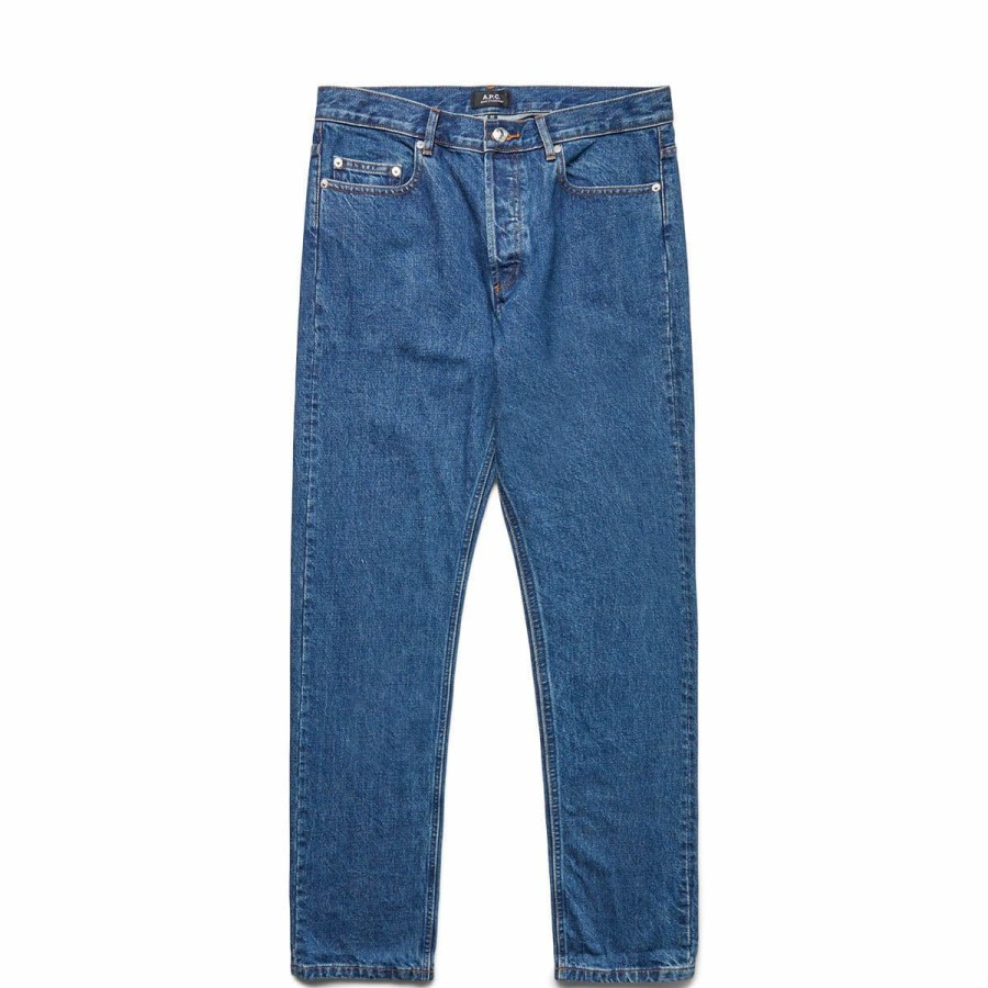 Bottoms * | A.P.C. Jean Standard Washed Indigo