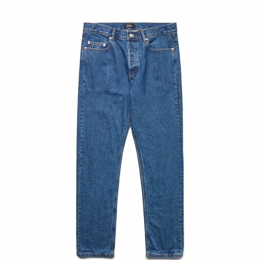 Bottoms * | A.P.C. Jean Standard Washed Indigo